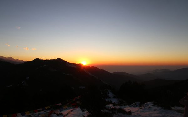 Sunrise view from Poon Hill