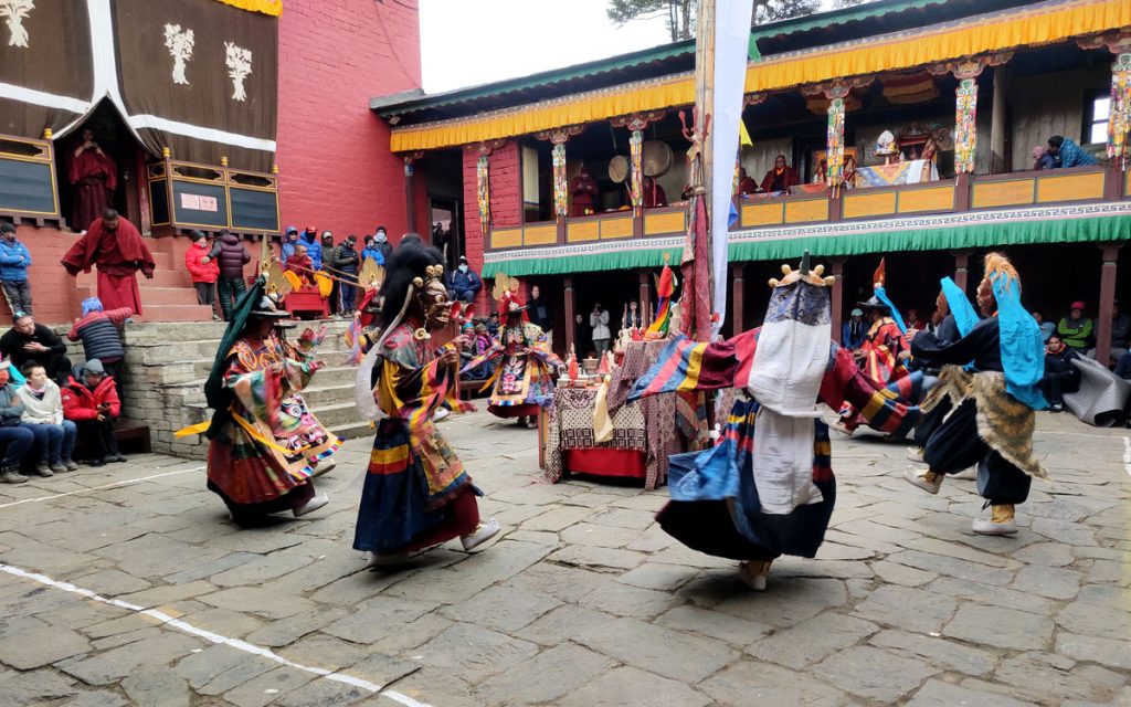 Mani Rimdu festival at Tengboche Monastery