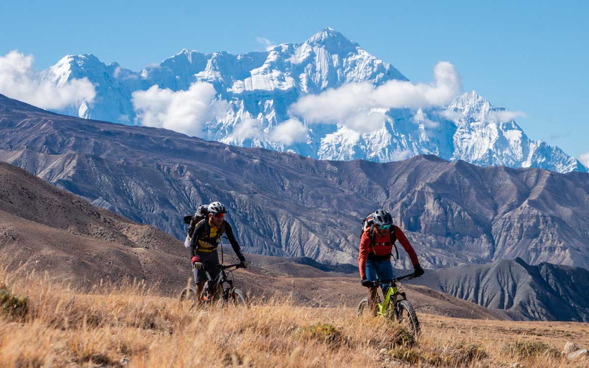 Mountain biking in Nepal