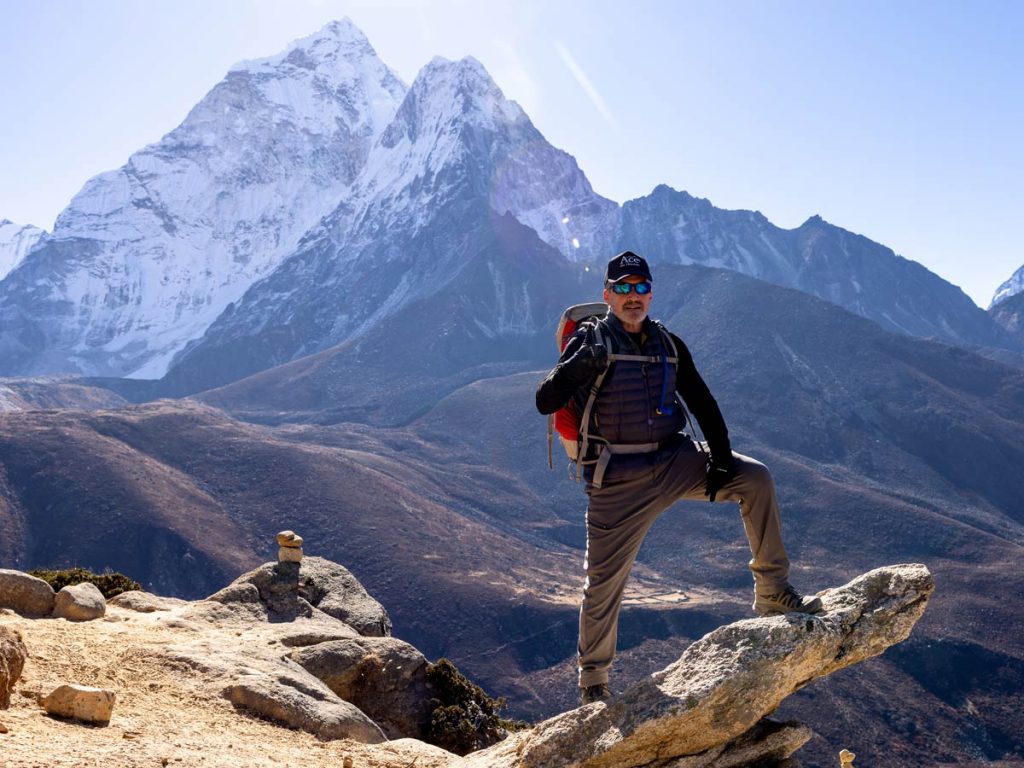 Acclimatization hike to Nangkartsang peak