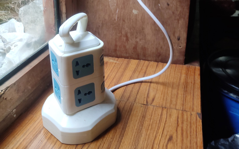 Tea Houses on Everest Base Camp Trek; Things You Need to Know 6 Mobile Charging Socket Everest Base Camp Trek