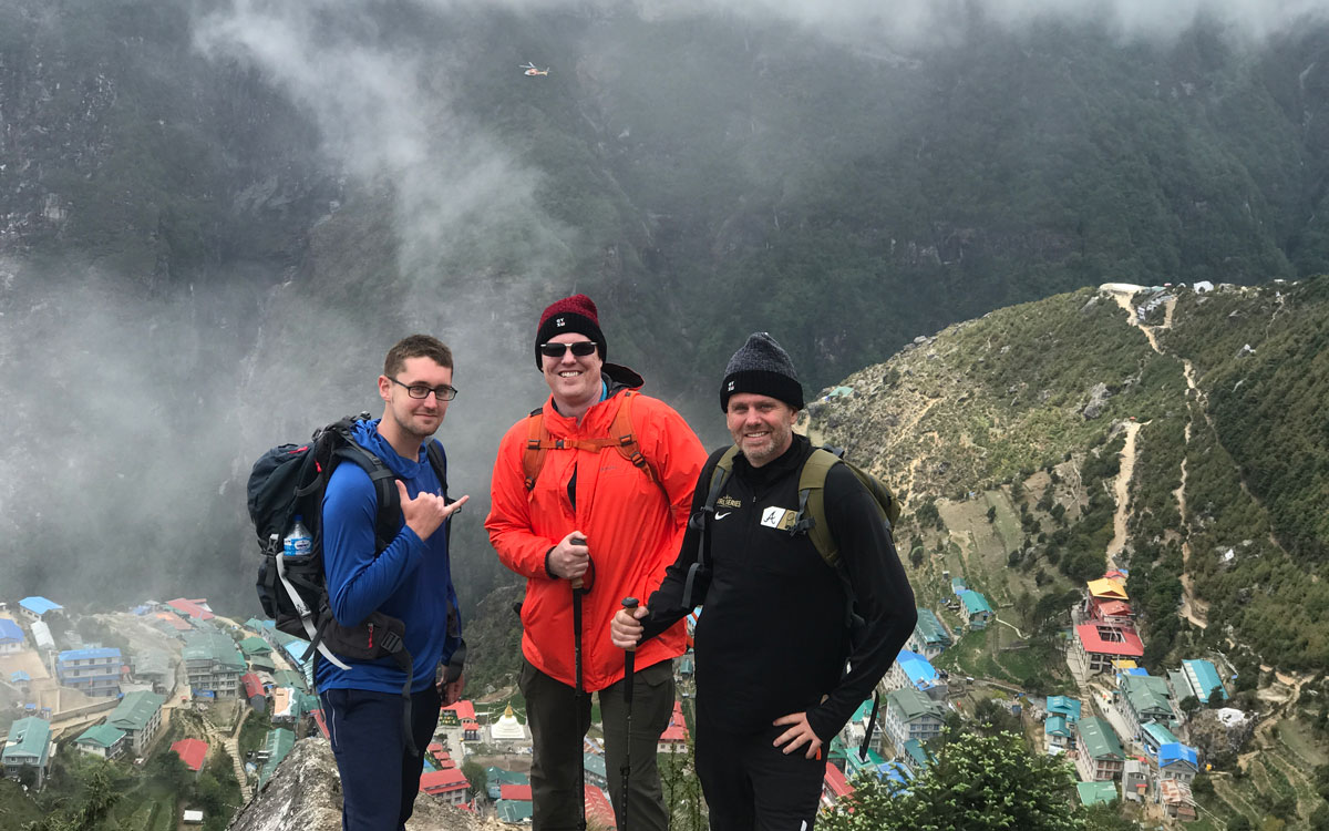 Acclimatization hike in Namche