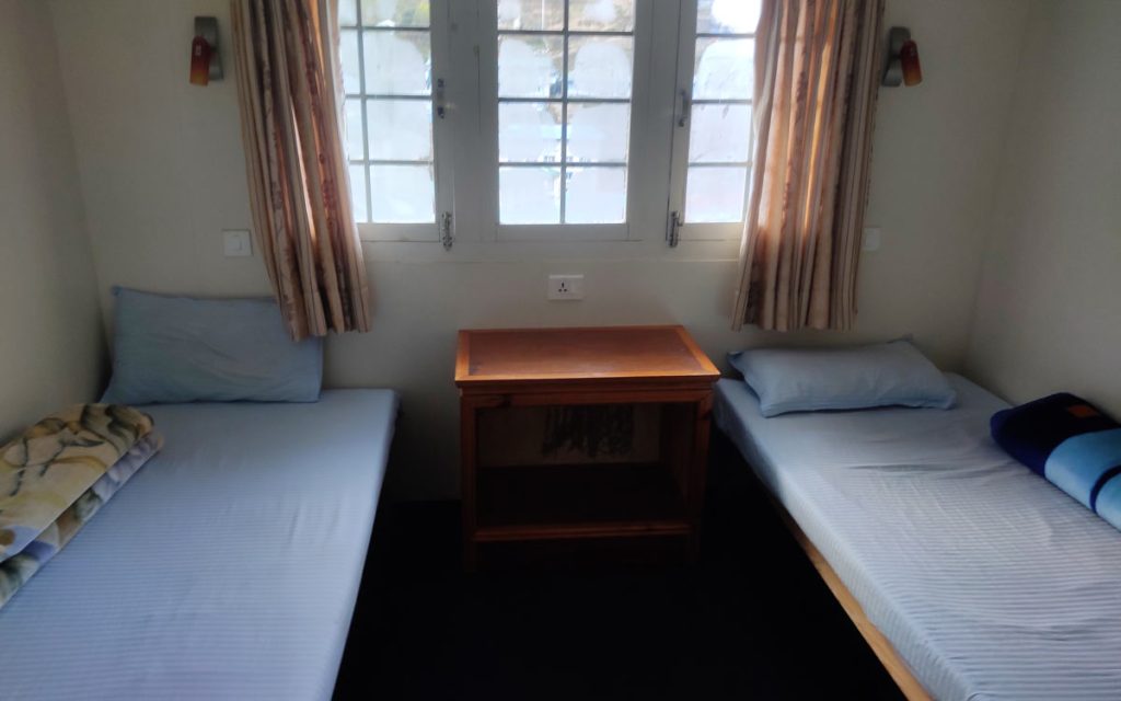 Accommodation During Everest Base Camp Trek 4 Guesthouse room in EBC trails