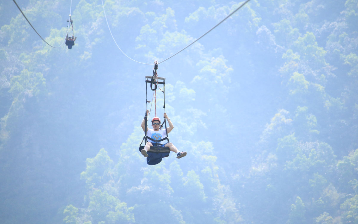 Adventure Activities in Nepal 13 zipline in pokhara