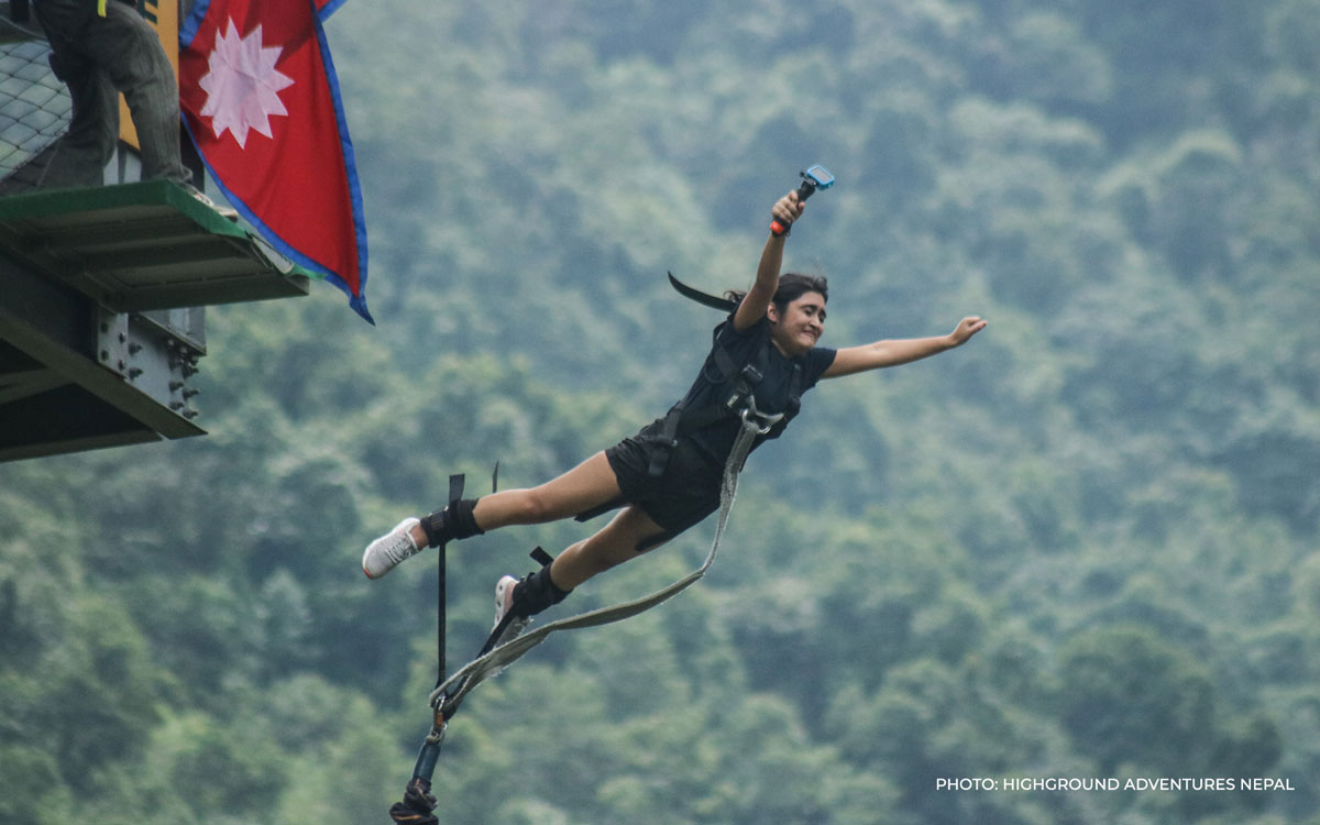 bunjee jump in pokhara