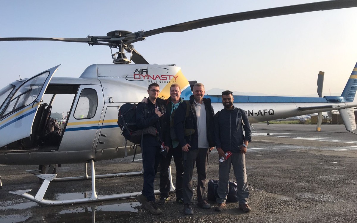 Lukla Heli Flight 