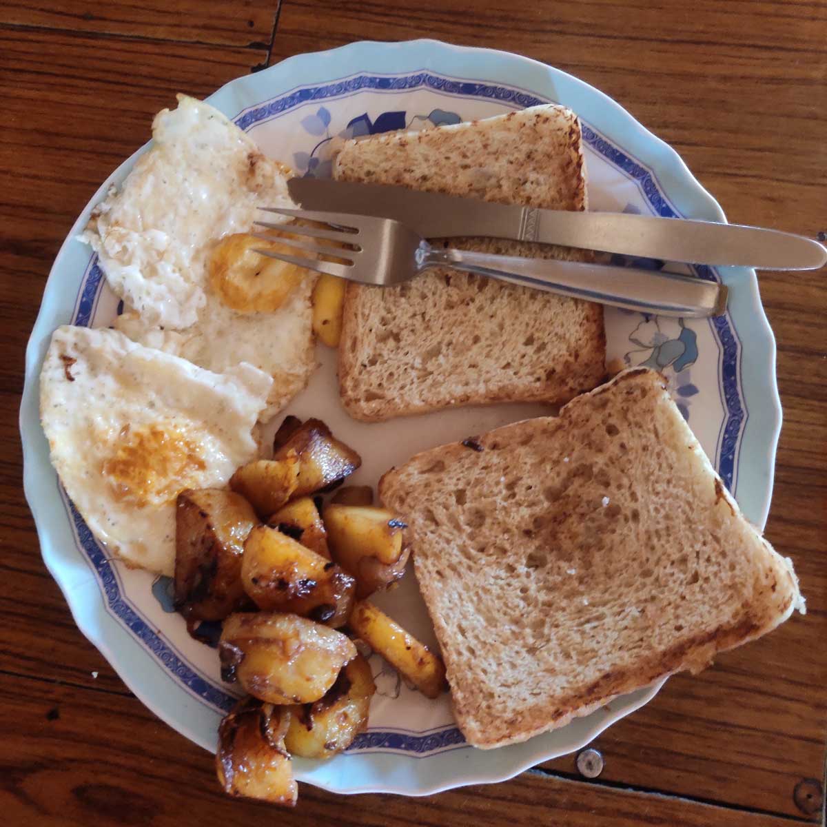 Fueling Your Adventure: Food on the Everest Base Camp Trek 2 Bread toast