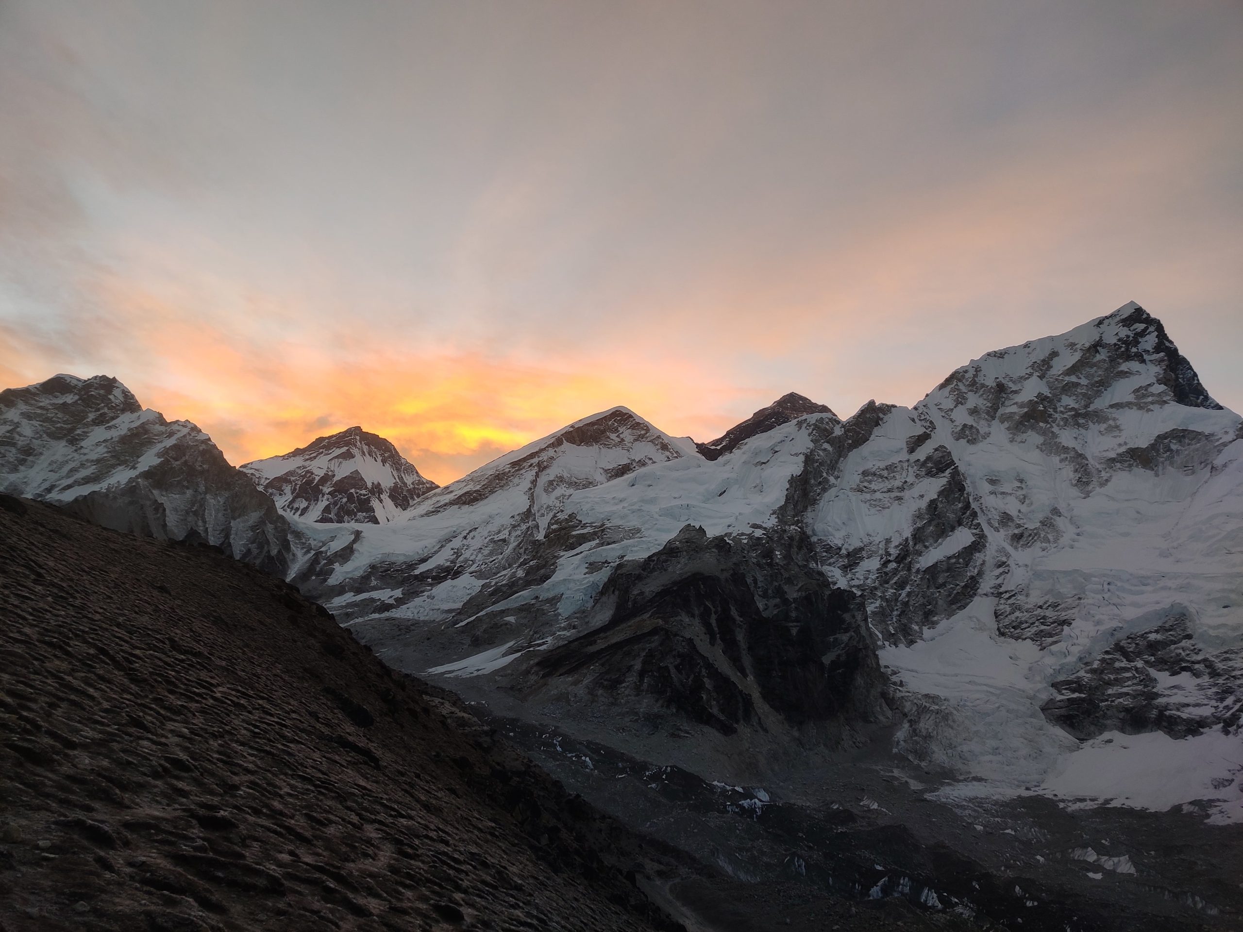 Sunset in Everest