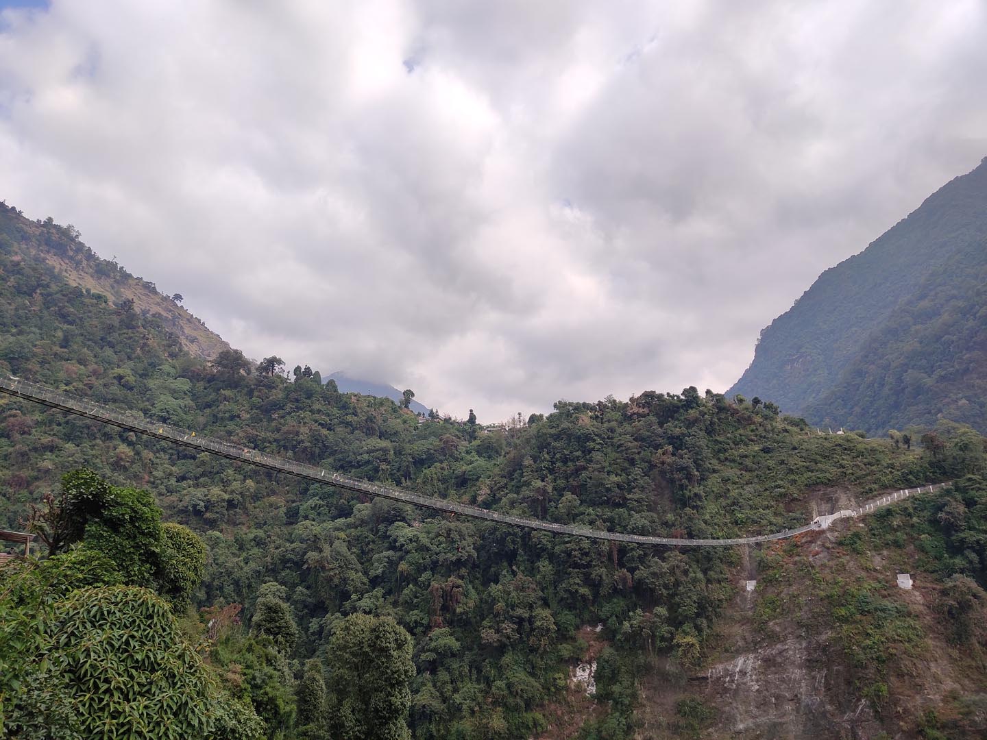 Suspension Bridge at Annapurna region