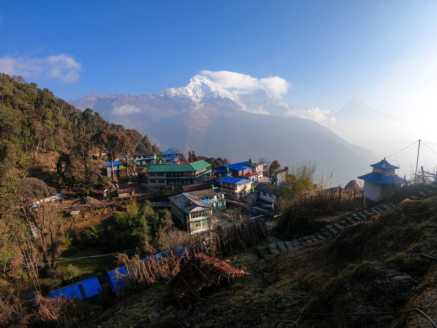 Accommodation during Annapurna Base Camp Trek 1 Tadapani