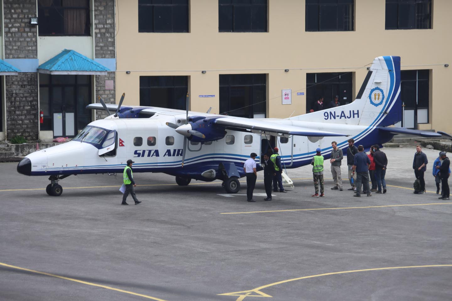 Widely operated Twin Otter plane for Lukla flights