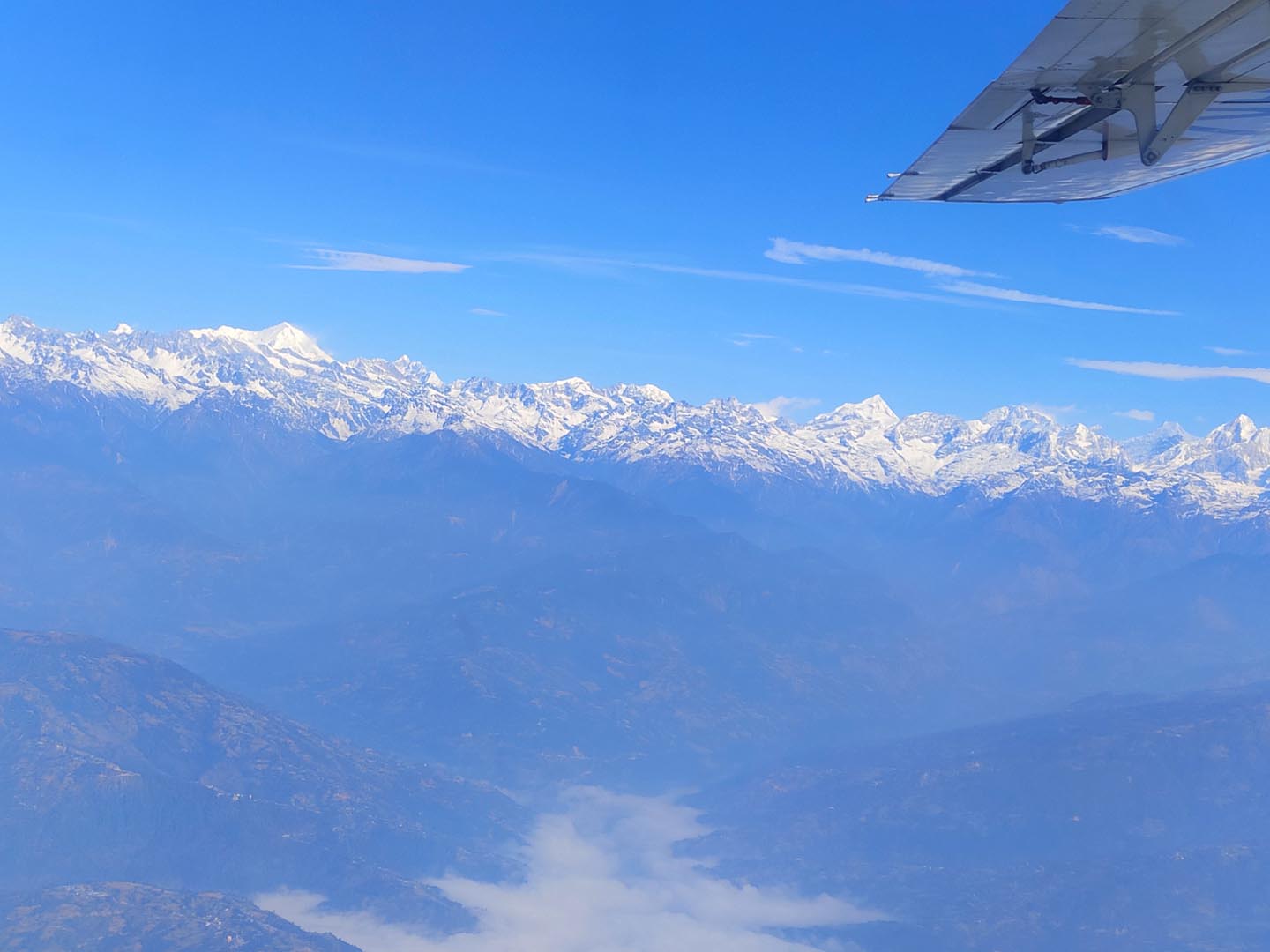 Lukla to Kathmandu Flight view