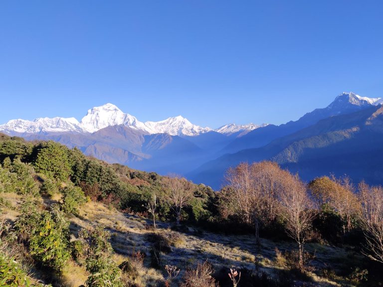 Early morning view from Poon Hill