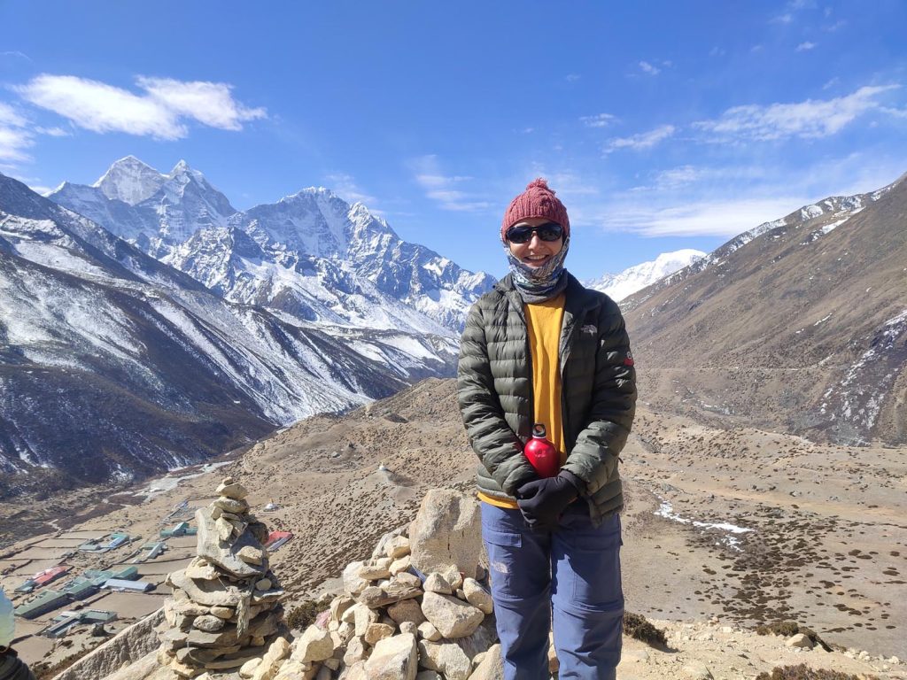 Nangkartshang Peak - An acclimatization hike during EBC Trek 1 Dingboche Acclimatization Hike