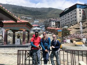 Entry point to Namche Bazaar