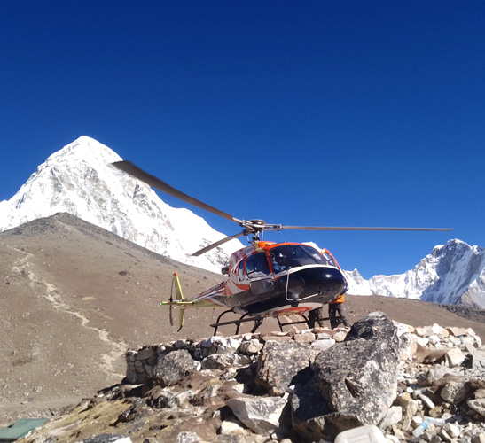 EBC Trek with Helicopter Return