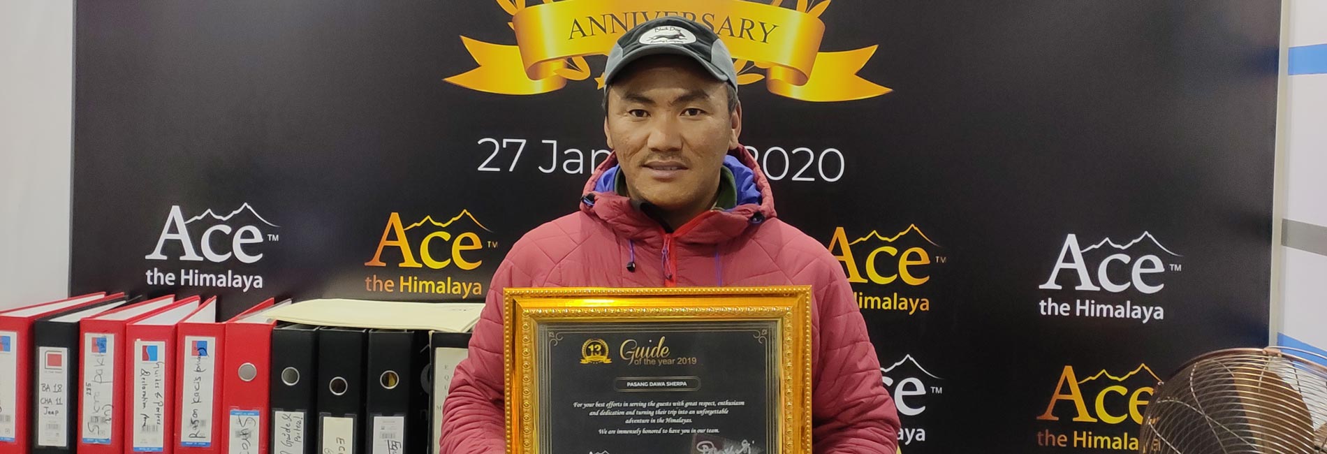 Guide of the Year Award at Ace the Himalaya