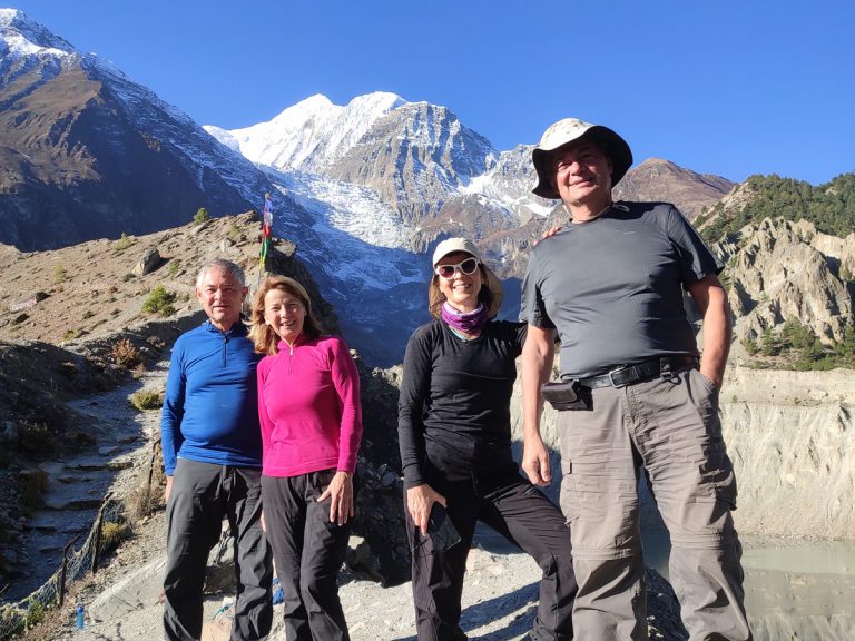 Manang acclimatization hike during Annapurna Circuit Trek