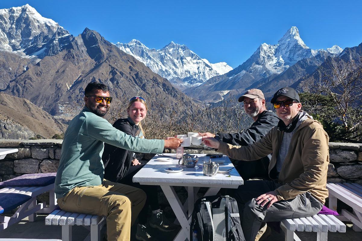 Enjoying-tea-at-Hotel-Everest-View-with-stunning-mountain-vistas
