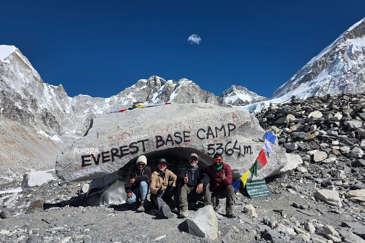 Reaching Everest Base Camp, a dream achieved in the Himalayas Reaching Everest Base Camp, a dream achieved in the Himalayas