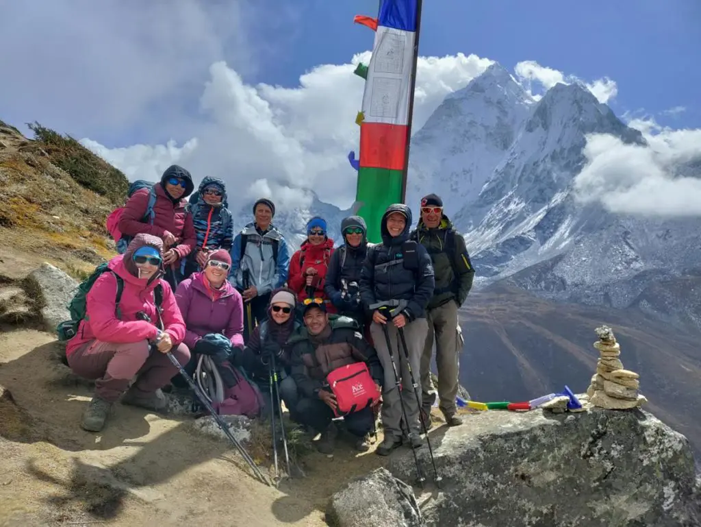 Everest Base Camp Trek with Kids: A Family Adventure 6 Nangkartsang Peak acclimatization hike