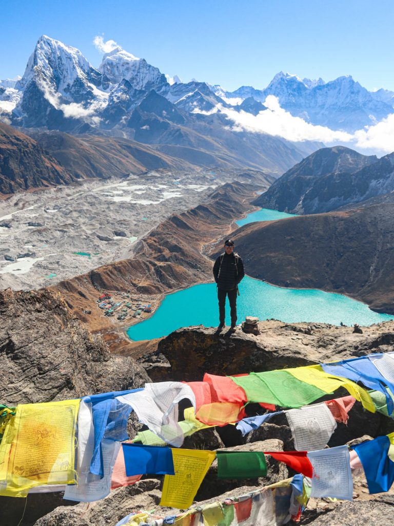 On top of Gokyo Ri and Gokyo Lake