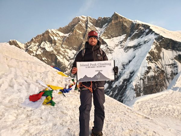 Summit success at Island Peak