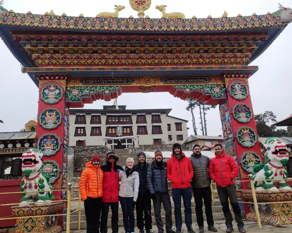 Tengboche Monastery 7 Tengboche Monastery Gate