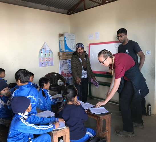 Arupokhari School Volunteer Program