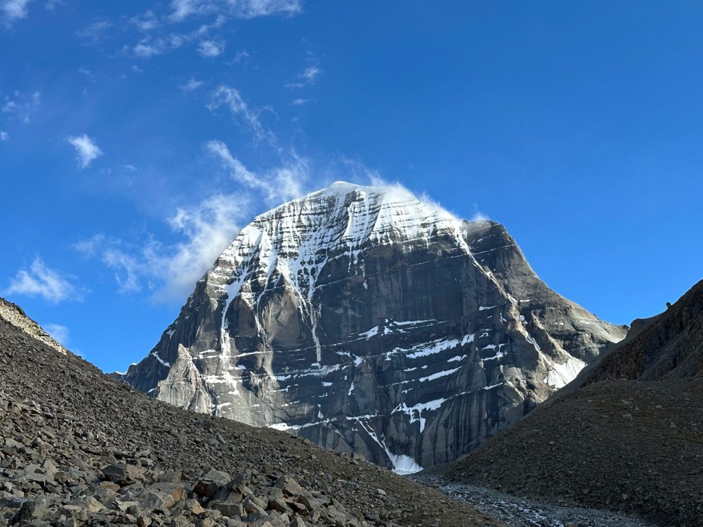 Where is Mount Kailash Located? 2 Mount Kailash from Diraphuk