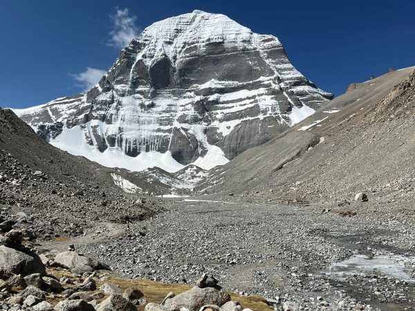 View of Mount Kailash during Kailash Mansarovar Yatra
