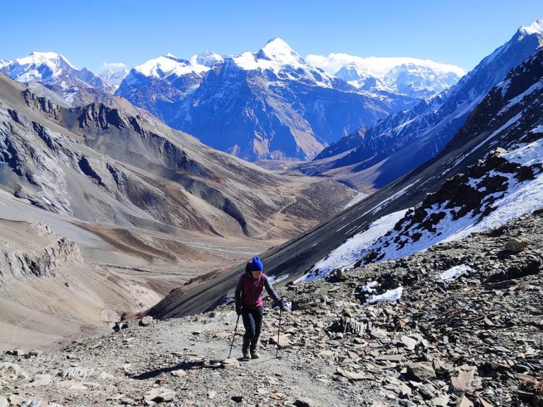 Trail to Kang La Pass