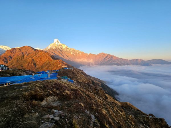 View from Mardi Himal High Camp