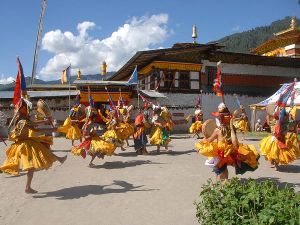 Tamshing masked dance
