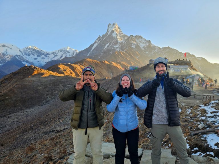 Early morning bliss at Mardi Himal viewpoint