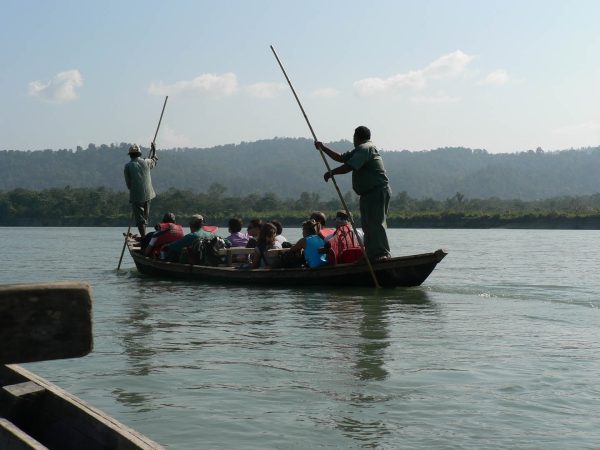 Boating in Chitwan