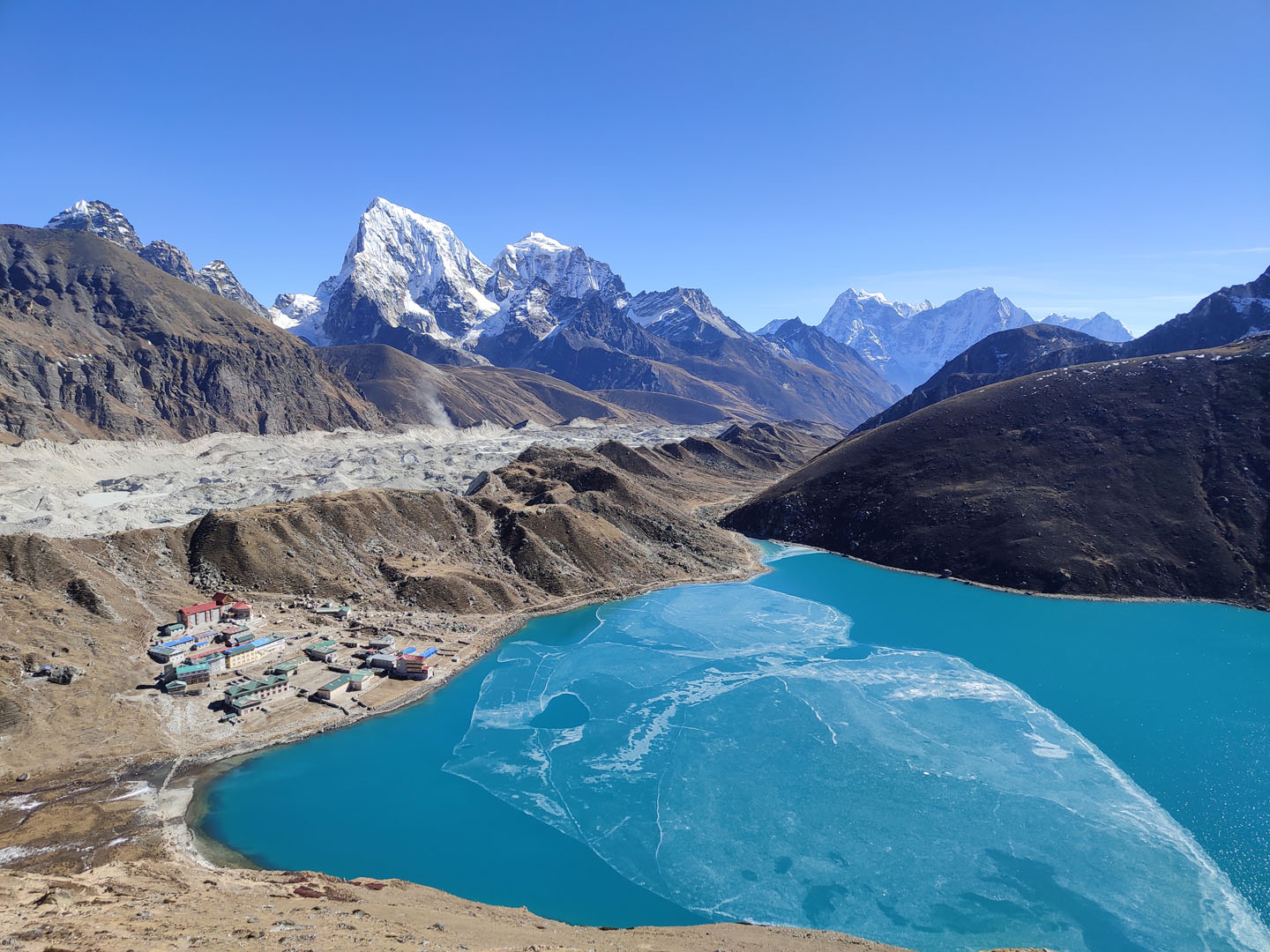 Gokyo Lake from Gokyo Ri