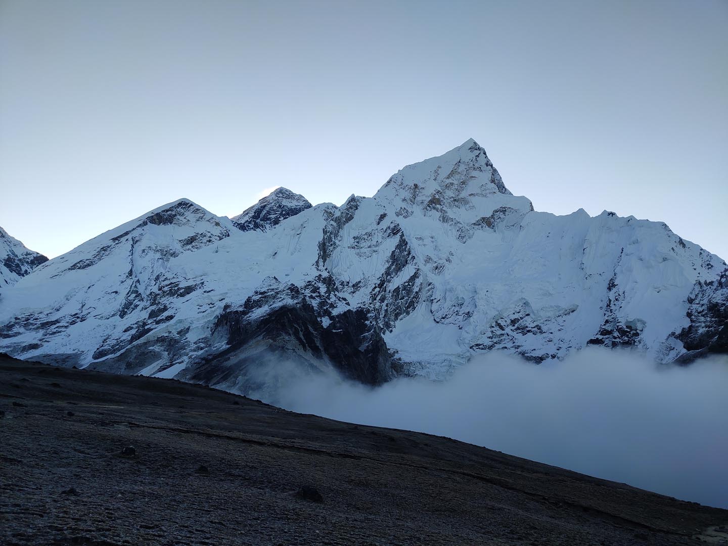 Early morning view from Kala Patthar
