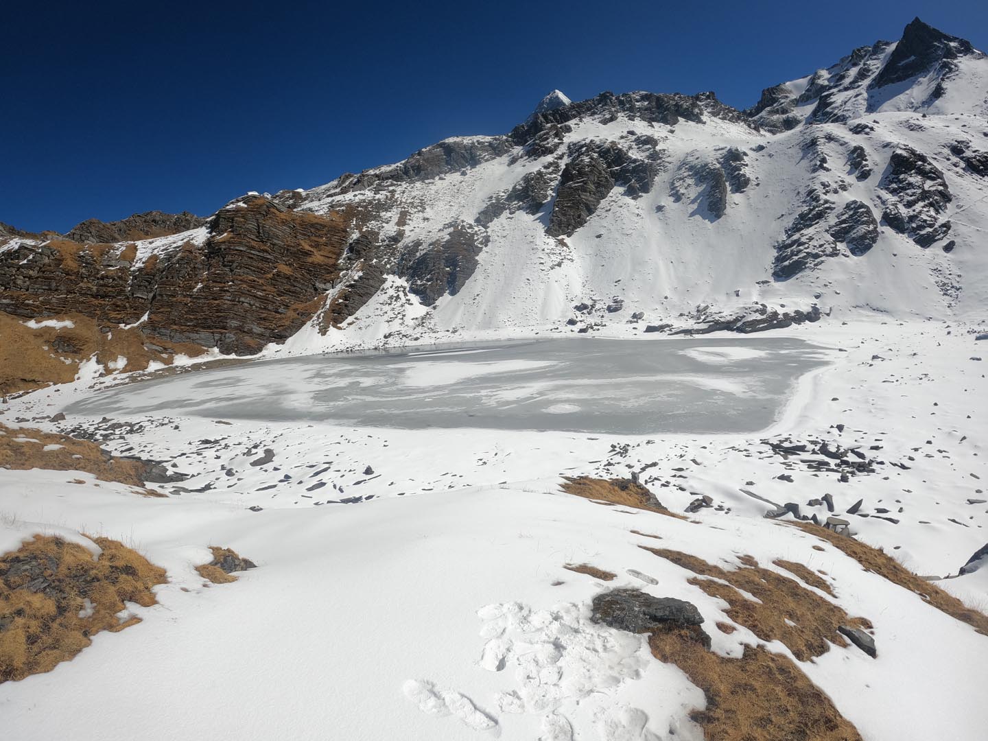 Frozen Khayer Lake