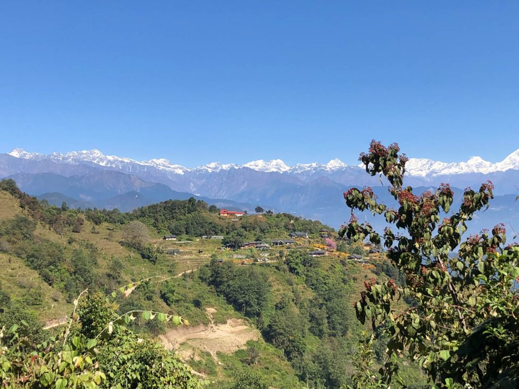 Mountain view from Chisapani