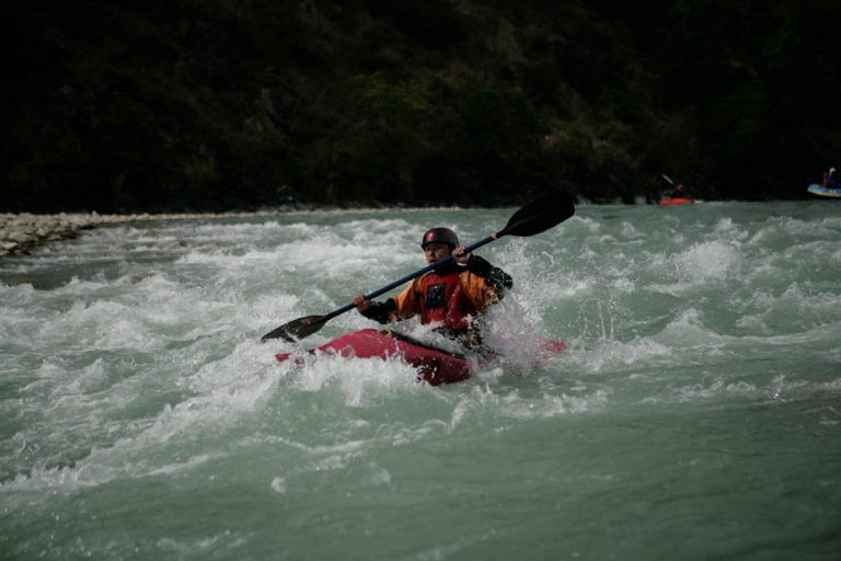 Kayaking in Bhutan