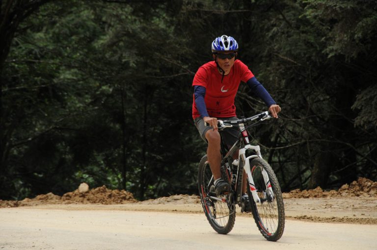 Cycling in Bhutan