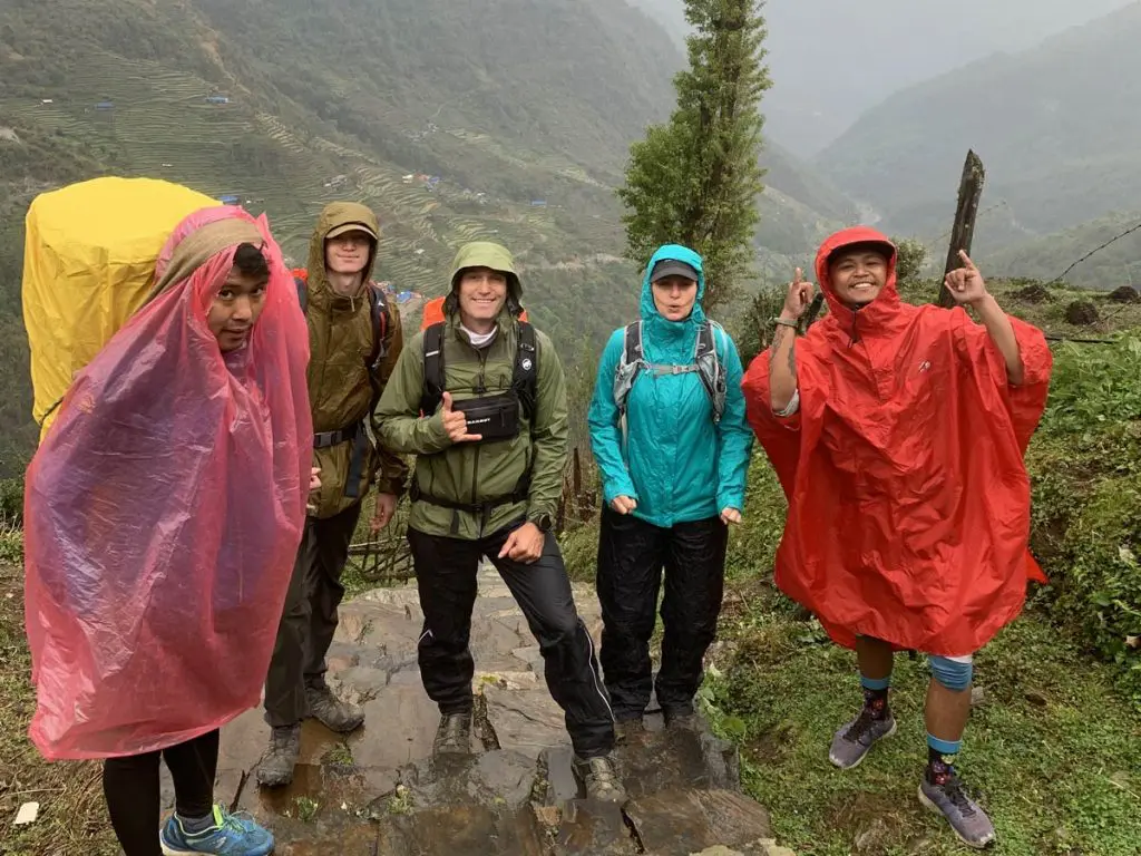 Tackling Annapurna Base Camp Trek Difficulty: What to Keep in Mind 6 Rainy weather during Annapurna Base Camp trek