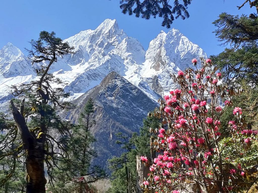 Mesmerizing view during Manaslu Circuit Trek