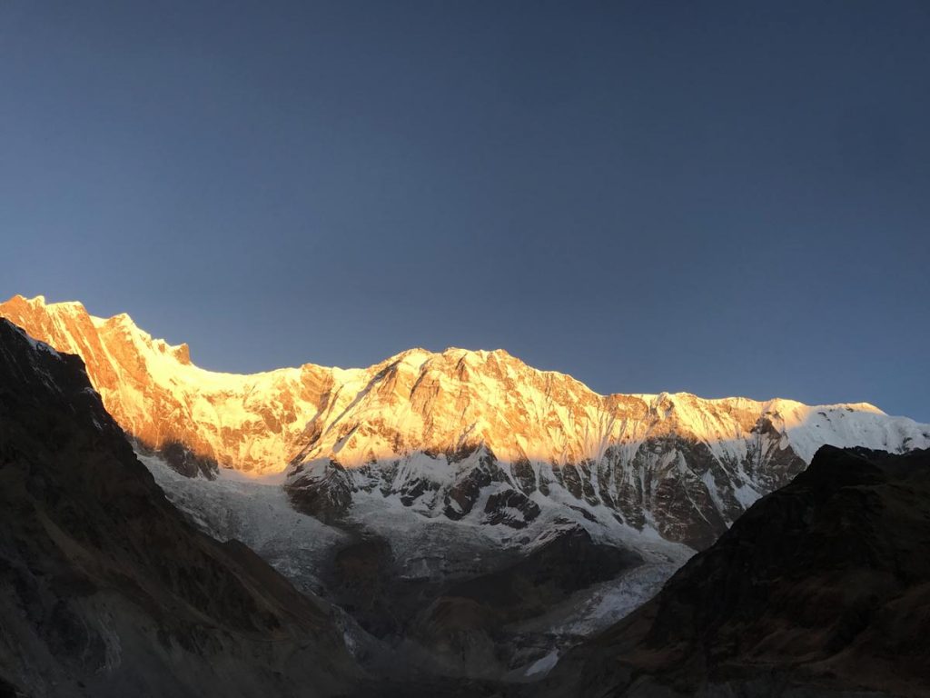 Sunrise over Annapurna