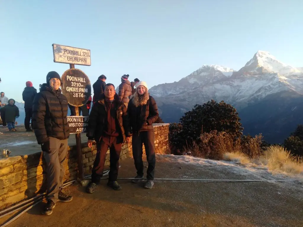 Annapurna Base Camp Trek Distance 2 Early morning hike to Poon Hill