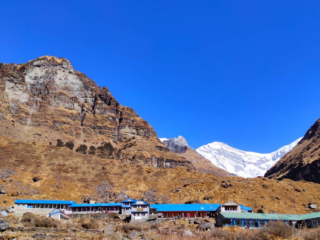 Teahouses at Machhapucchre Base Camp