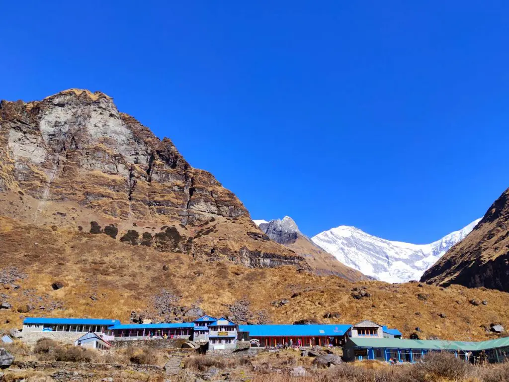 Tackling Annapurna Base Camp Trek Difficulty: What to Keep in Mind 5 Teahouses at Machhapucchre Base Camp