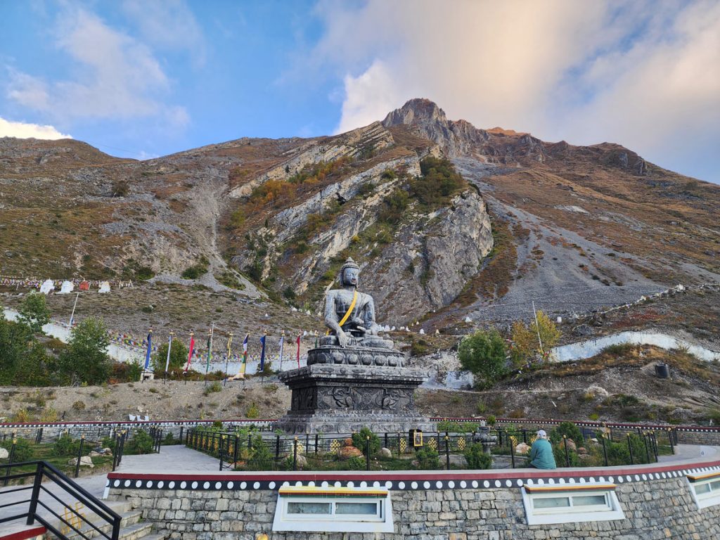 Sakyamuni Buddha Statue in Muktinath