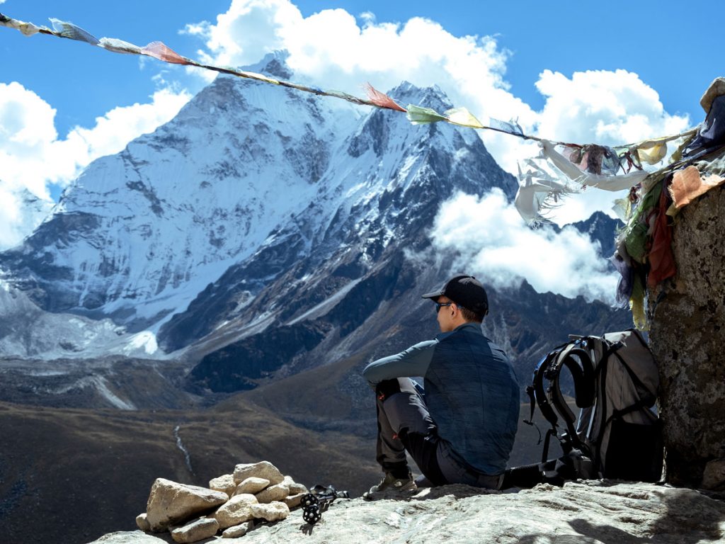 Lost in the majesty of Amadablam